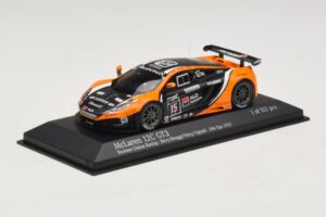 McLaren MP4-12C GT3 #15 Boutsen Racing Bovy / Broggi 24 Hours of Spa 2012 Minichamps 1:43 437121315 Metall – Bild 2 von 4