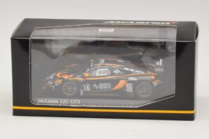 McLaren MP4-12C GT3 #16 Boutsen Racing Schmetz / Demirdjian 24 Hours of Spa 2014 Minichamps 1:43 437141316 Metall – Bild 4 von 4