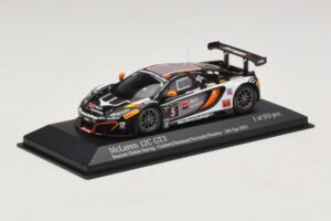 McLaren MP4-12C GT3 #5 Boutsen Racing Guilvert / Dermont 24 Hours of Spa 2013 Minichamps 1:43 437131305 Metall – Bild 2 von 4