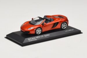 McLaren MP4-12C Spider Orange Metallic Minichamps 1:43 530133030 Metall – Bild 2 von 4