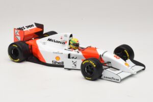 McLaren MP4/8 Ford #8 A. Senna Winner European GP 1993 Minichamps 1:18 540931818 Metall – Bild 7 von 7