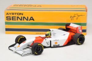 McLaren MP4/8 Ford #8 A. Senna Winner Japanese GP 1993 Minichamps 1:18 540931878 Metall – Bild 2 von 7