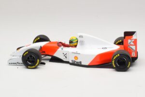 McLaren MP4/8 Ford #8 A. Senna Winner Japanese GP 1993 Minichamps 1:18 540931878 Metall – Bild 4 von 7
