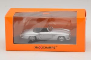 Mercedes 190 SL W121 Silber Maxichamps 1:43 940033130 Metall – Bild 4 von 4