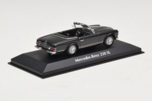 Mercedes 230 SL W113 Grau Maxichamps 1:43 94003231 Metall – Bild 2 von 4