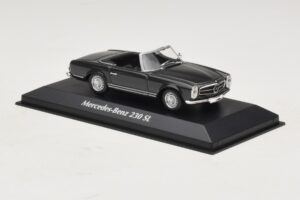 Mercedes 230 SL W113 Grau Maxichamps 1:43 94003231 Metall – Bild 3 von 4