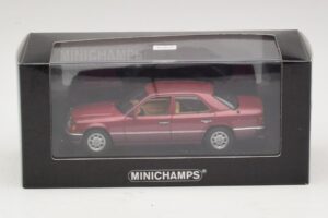 Mercedes 230E W124 Rot Metallic Minichamps 1:43 400037001 Metall – Bild 4 von 4