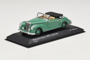 Mercedes 300S Cabriolet Grün Minichamps 1:43 430032335 Metall – Bild 2 von 5