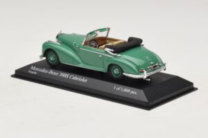 Mercedes 300S Cabriolet Grün Minichamps 1:43 430032335 Metall – Bild 3 von 5