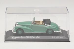 Mercedes 300S Cabriolet Grün Minichamps 1:43 430032335 Metall – Bild 4 von 5