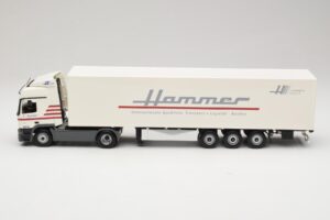 Mercedes Actros 1844LS Koffersattelzug Hammer Aachen Minichamps 1:43 499039105 Metall – Bild 3 von 6