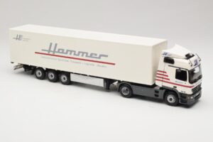 Mercedes Actros 1844LS Koffersattelzug Hammer Aachen Minichamps 1:43 499039105 Metall – Bild 4 von 6