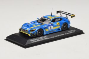 Mercedes AMG GT3 Black Falcon #9 Y. Buurman / M. Engel 24 Hours of Nurburgring 2016 Minichamps 1:43 437163009 Metall – Bild 2 von 5