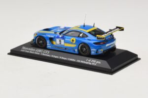 Mercedes AMG GT3 Black Falcon #9 Y. Buurman / M. Engel 24 Hours of Nurburgring 2016 Minichamps 1:43 437163009 Metall – Bild 3 von 5