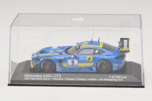 Mercedes AMG GT3 Black Falcon #9 Y. Buurman / M. Engel 24 Hours of Nurburgring 2016 Minichamps 1:43 437163009 Metall – Bild 4 von 5