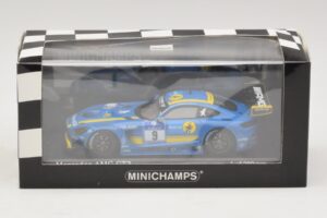 Mercedes AMG GT3 Black Falcon #9 Y. Buurman / M. Engel 24 Hours of Nurburgring 2016 Minichamps 1:43 437163009 Metall – Bild 5 von 5