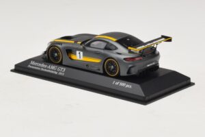 Mercedes AMG GT3 Presentation Hockenheimring 2015 Minichamps 1:43 437163001 Metall – Bild 3 von 4