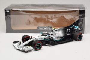 Mercedes AMG Petronas W10 #77 V. Bottas German GP 2019 Minichamps 1:18 110191177 Metall – Bild 6 von 7