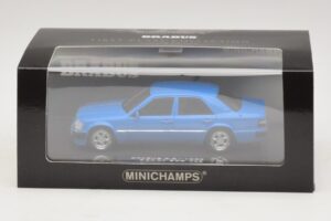 Mercedes Brabus 6.5 500E W124 Blau Minichamps 1:43 437032502 Metall – Bild 5 von 5