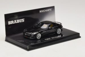 Mercedes Brabus 600 GT S C190 Schwarz Minichamps 1:43 437032520 Metall – Bild 2 von 5