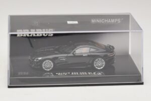 Mercedes Brabus 600 GT S C190 Schwarz Minichamps 1:43 437032520 Metall – Bild 4 von 5