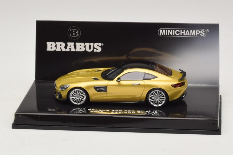 Mercedes Brabus 600 GT S C190 Gold Minichamps 1:43 Mercedes Brabus 600 GT S C190 Gold Minichamps 1:43 437032522 Metall