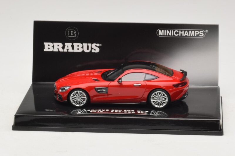 Mercedes Brabus 600 GT S C190 Rot Minichamps 1:43 Mercedes Brabus 600 GT S C190 Rot Minichamps 1:43 437032521 Metall