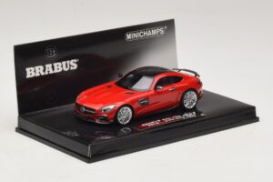 Mercedes Brabus 600 GT S C190 Rot Minichamps 1:43 437032521 Metall – Bild 2 von 5