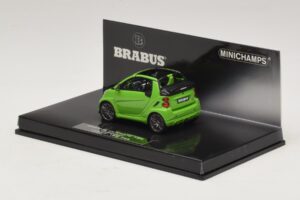 Mercedes Brabus Ultimate 120 Cabriolet Grün Minichamps 1:43 437032731 Metall – Bild 3 von 5