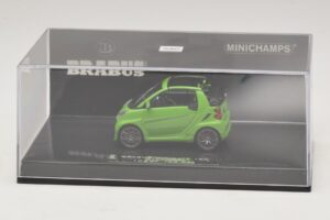 Mercedes Brabus Ultimate 120 Cabriolet Grün Minichamps 1:43 437032731 Metall – Bild 4 von 5