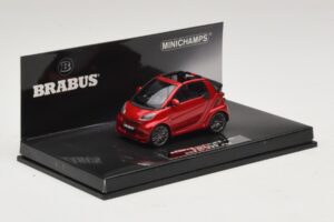 Mercedes Brabus Ultimate 120 Cabriolet Rot Minichamps 1:43 437032730 Metall – Bild 2 von 5