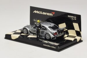 Mercedes C203 DTM Team McLaren Mercedes MP4-98T Mika & Erja Hakkinen Lapland 17 April 2000 Minichamps 1:43 530984378-P1 Metal – Bild 3 von 4