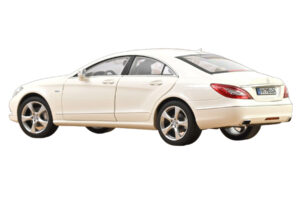 Mercedes CLS C218 Coupé Brilliant White Metallic Norev 1:18 183943 Metall – Bild 3 von 3