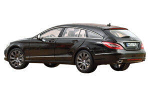 Mercedes CLS Shooting Brake X218 Obsidian Black Metallic Norev 1:18 183944 Metall – Bild 3 von 3