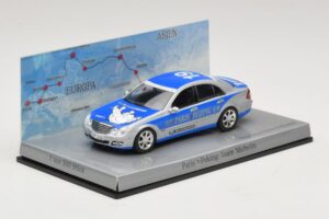 Mercedes E-Class #19 Team Michelin Rally Paris-Peking 2007 Minichamps 1:43 B66962269 Metall – Bild 2 von 5