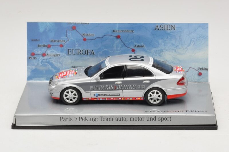 Mercedes E-Class #5 Team Auto Motor und Sport Rally Paris-Peking 2007 Minichamps 1:43 Mercedes E-Class #5 Team Auto Motor und Sport Rally Paris-Peking 2007 Minichamps 1:43 B66962261 Metall
