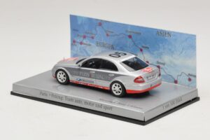 Mercedes E-Class #5 Team Auto Motor und Sport Rally Paris-Peking 2007 Minichamps 1:43 B66962261 Metall – Bild 3 von 5