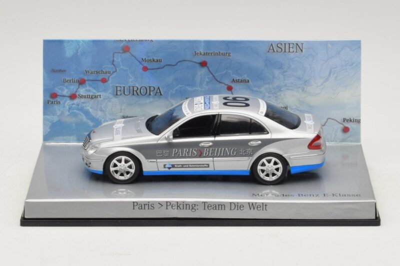 Mercedes E-Class #6 Team Die Welt Rally Paris-Peking 2007 Minichamps 1:43 Mercedes E-Class #6 Team Die Welt Rally Paris-Peking 2007 Minichamps 1:43 B66962262 Metall