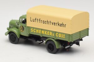 Mercedes L 3500 Pritschenwagen Schenker Minichamps 1:43 439350028 Metall – Bild 5 von 6