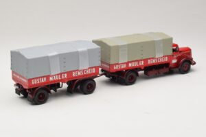 Mercedes L315 Pritschenzug Gustav Mauler Minichamps 1:43 499034720 Metall – Bild 2 von 6