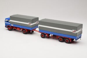 Mercedes LP1620 Pritschenzug Fern Schnell Gut Minichamps 1:43 499034820 Metall – Bild 5 von 6