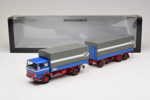 Mercedes LP1620 Pritschenzug Fern Schnell Gut Minichamps 1:43 499034820 Metall – Bild 6 von 6