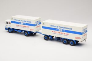Mercedes LP1624 Kühlzug Transthermos Minichamps 1:43 499034840 Metall – Bild 5 von 6