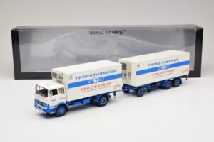 Mercedes LP1624 Kühlzug Transthermos Minichamps 1:43 499034840 Metall – Bild 6 von 6