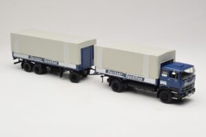 Mercedes LP1624 Pritschenzug Dachser Minichamps 1:43 499034821 Metall – Bild 4 von 6