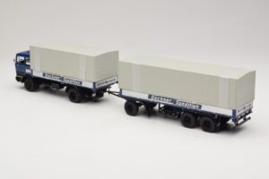 Mercedes LP1624 Pritschenzug Dachser Minichamps 1:43 499034821 Metall – Bild 5 von 6