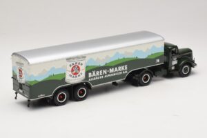 Mercedes LS315 Koffersattelzug Bärenmarke Minichamps 1:43 499034780 Metall – Bild 2 von 6