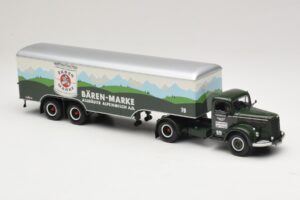 Mercedes LS315 Koffersattelzug Bärenmarke Minichamps 1:43 499034780 Metall – Bild 4 von 6