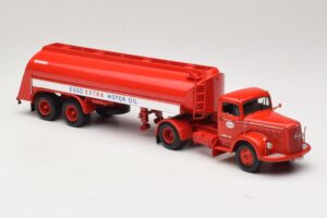 Mercedes LS315 Tanksattelzug Esso Minichamps 1:43 499034770 Metall – Bild 4 von 6