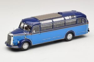 Mercedes O 3500 Bus Hellblau Dunkelblau Minichamps 1:43 439360011 Metall